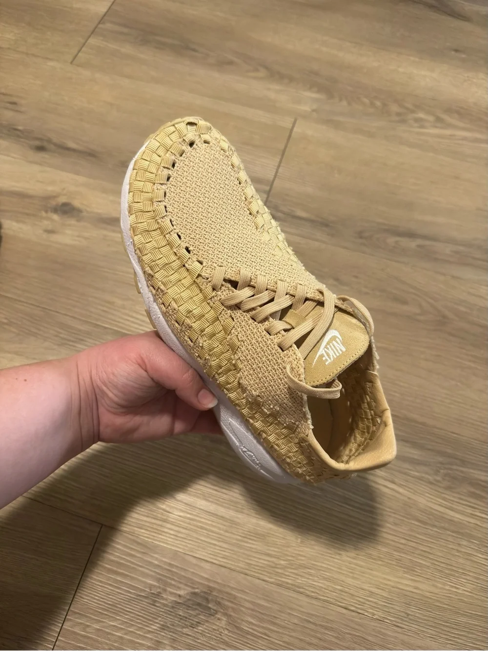 Nike Air Footscape Woven Sesame Sneakers